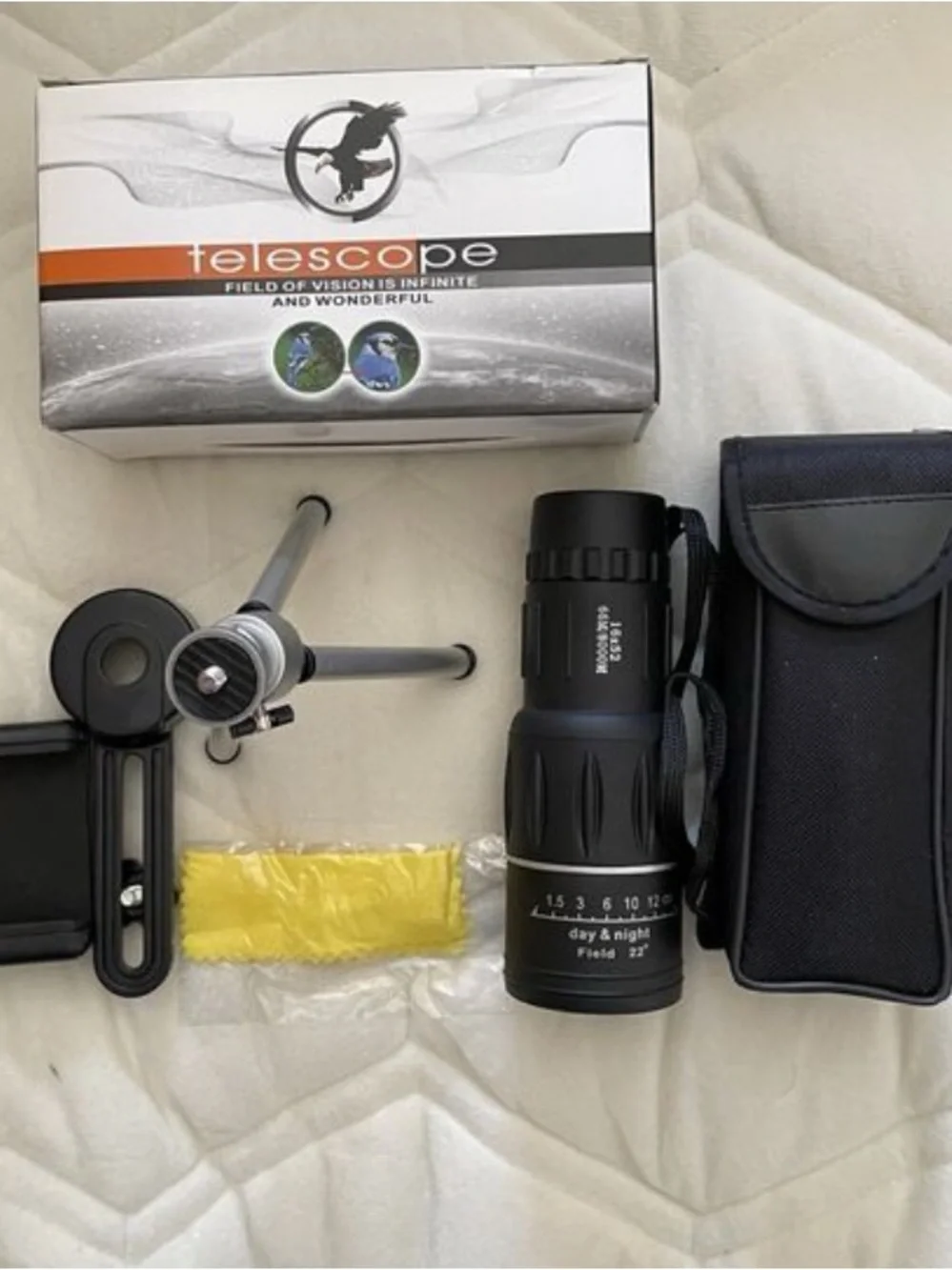 Telescope & Monocular Set / Binoculars - Complete Kit,